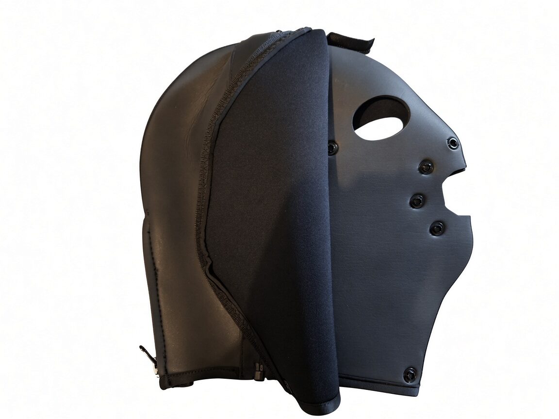 Neopreen Dubbellaags Afneembare Hood - Afbeelding 2